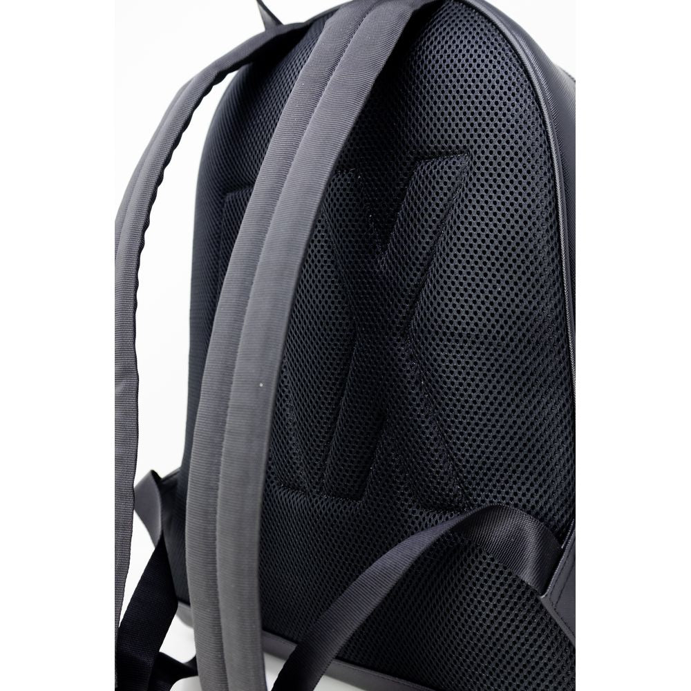 Armani Exchange Black Polyester Backpack