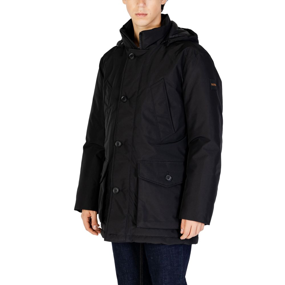 Hugo Boss Black Polyester Jacket