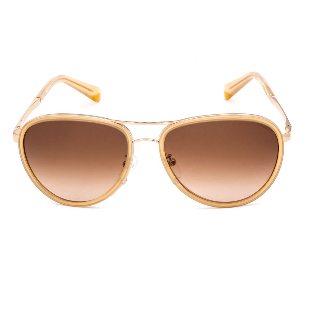 Nina Ricci Gold Acetate Sunglasses