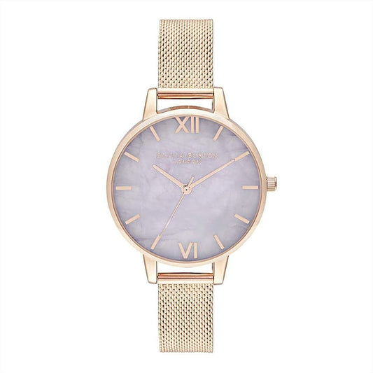 Olivia Burton Gold Steel Watch