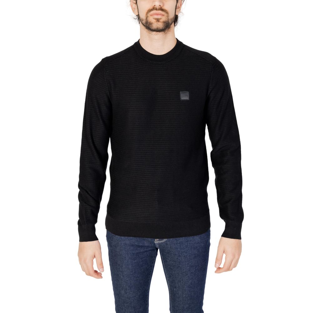 Hugo Boss Black Cotton T-Shirt