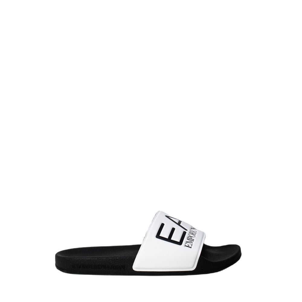 EA7 Emporio Armani Black And White Polyethylene Sandal