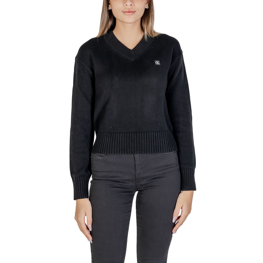 Calvin Klein Jeans Black Cotton Sweater