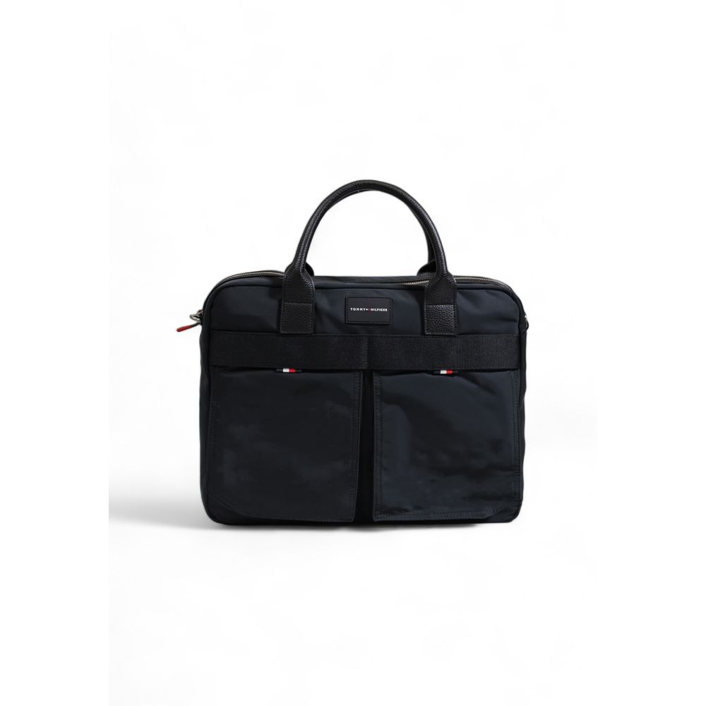 Tommy Hilfiger Black Recycled Polyester Bag