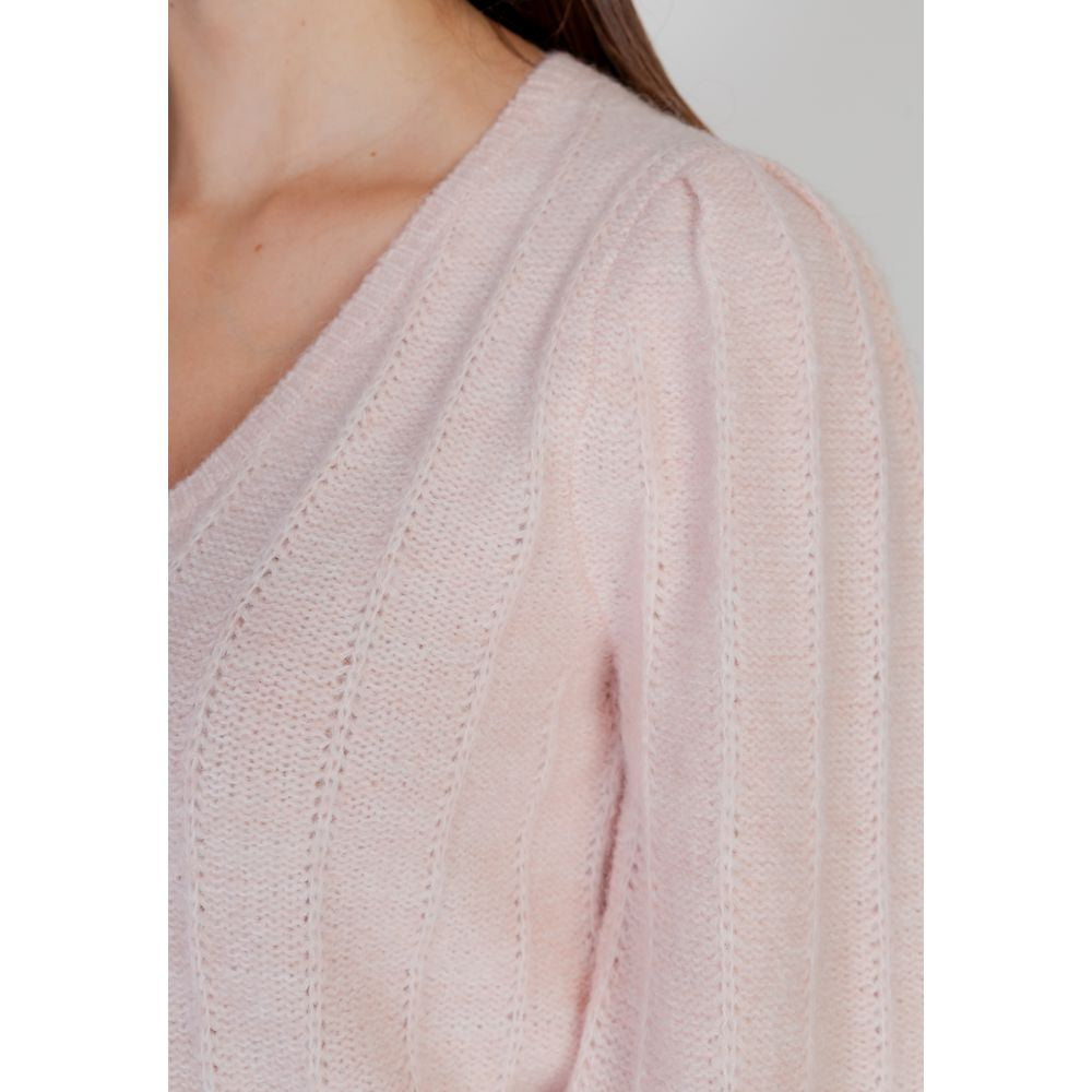 Guess Pink Polyester Sweater