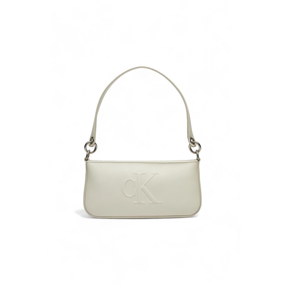 Calvin Klein Jeans Beige Polyethylene Handbag