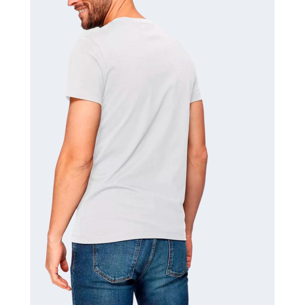 Calvin Klein Jeans White Cotton T-Shirt