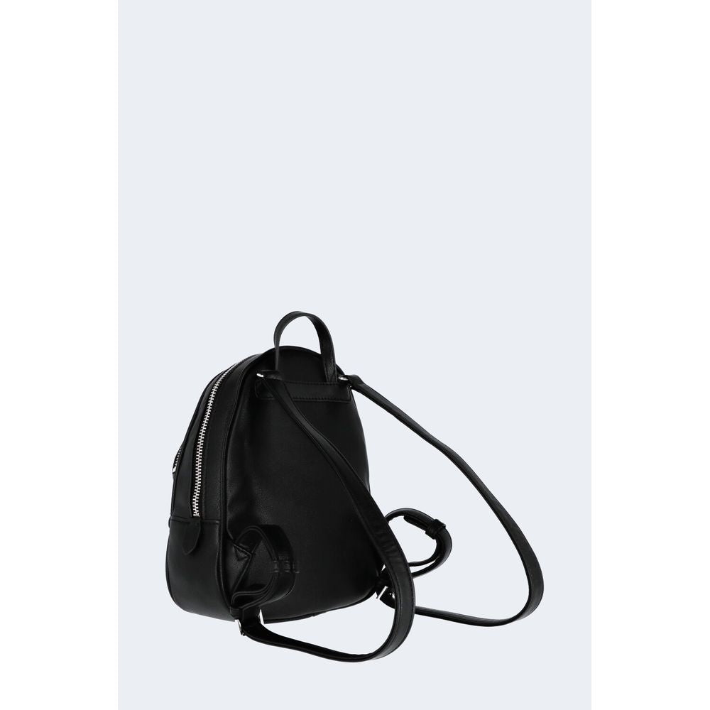 Guess Black Synthetic Leather Backpack