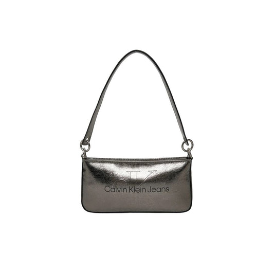 Calvin Klein Jeans Gray Polyethylene Handbag