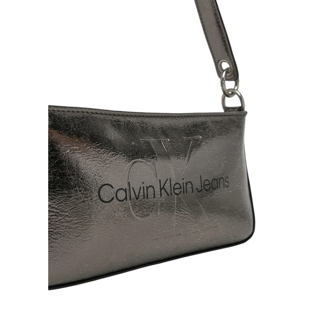 Calvin Klein Jeans Gray Polyethylene Handbag