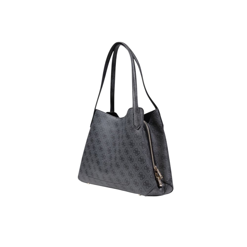 Guess Gray Polyethylene Handbag