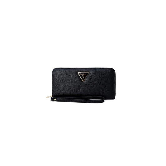 Guess Black Synthetic Leather Wallet