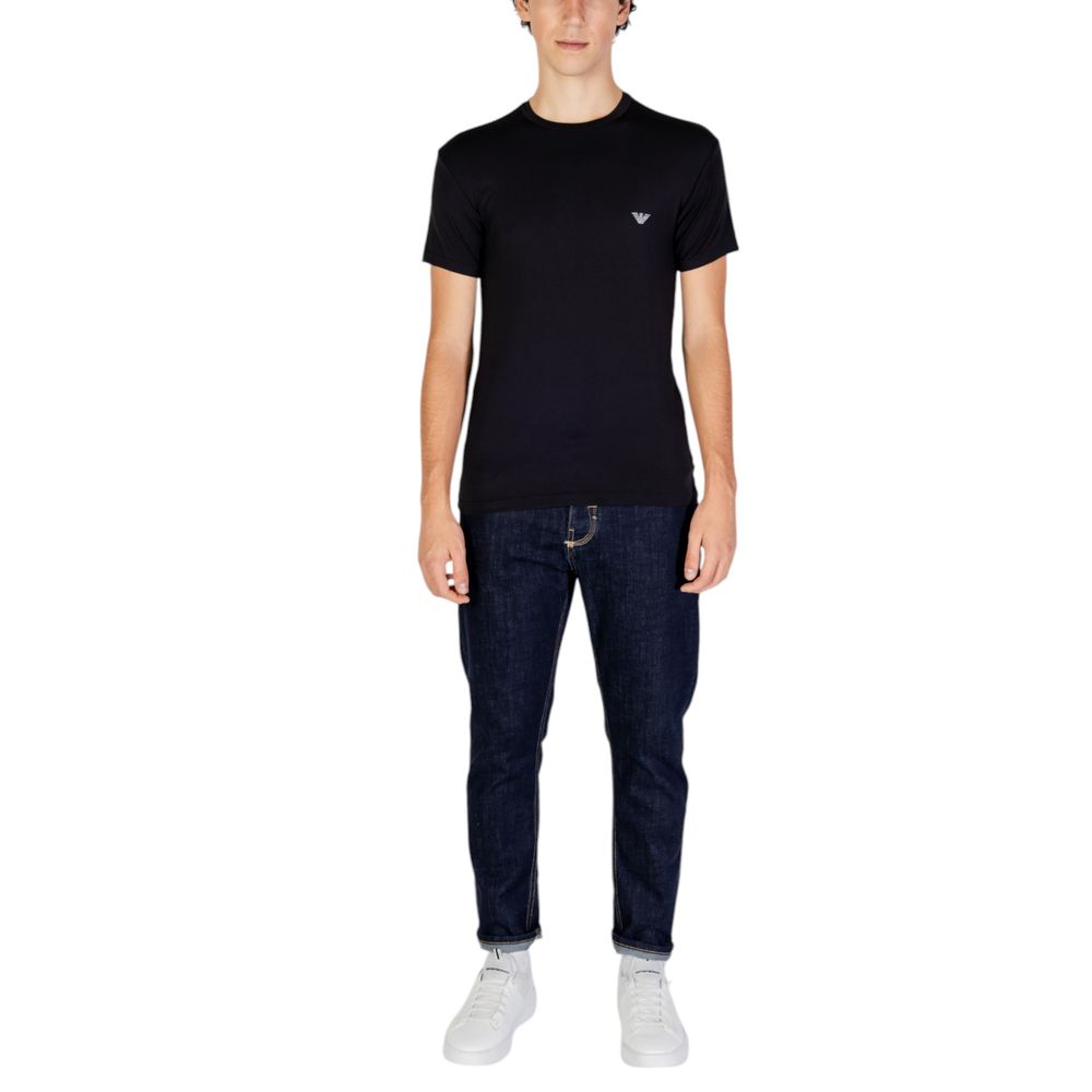 Emporio Armani Underwear Black Modal T-Shirt