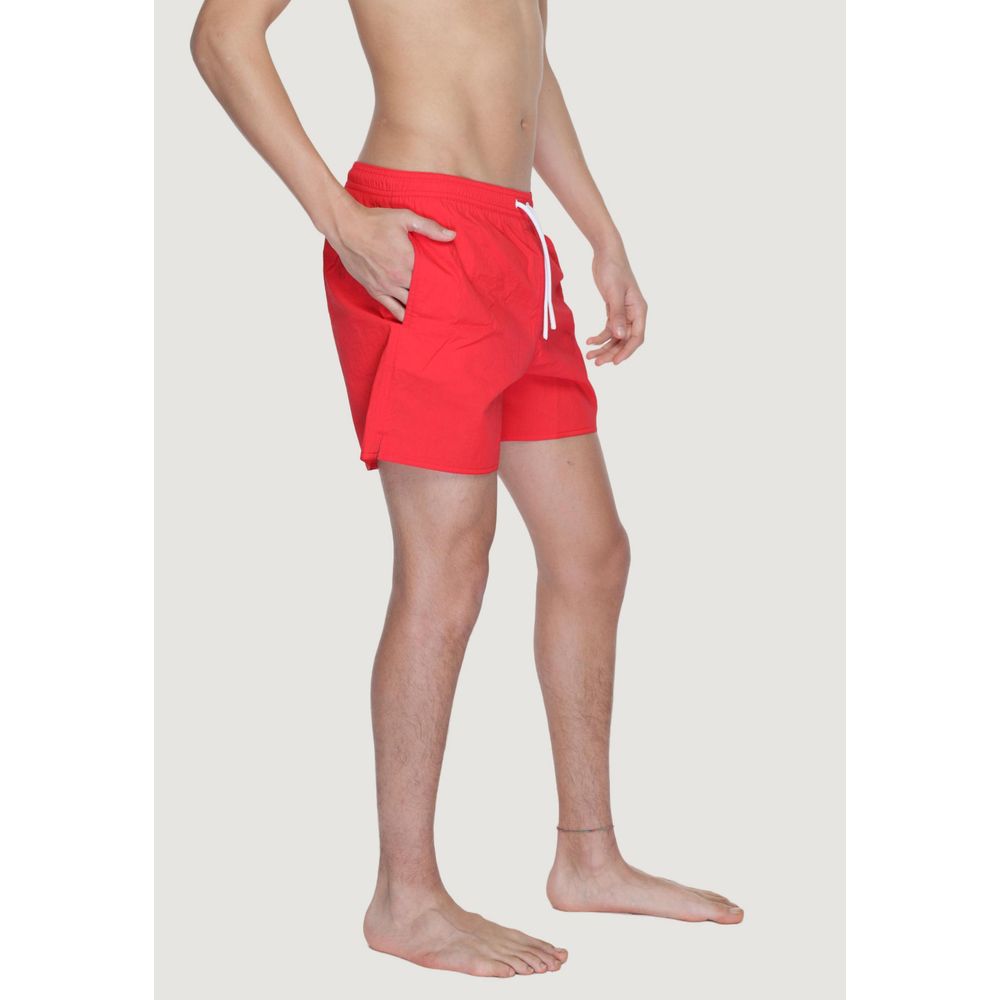 Emporio Armani Underwear Red Polyamide Swimwear