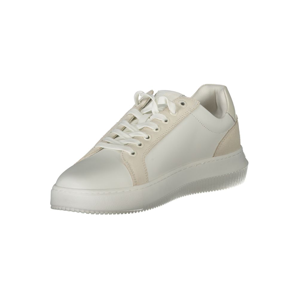 Calvin Klein White Polyester Sneaker