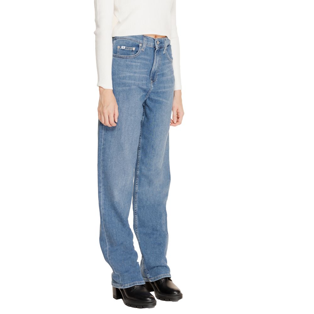 Calvin Klein Jeans Blue Cotton Jeans & Pant