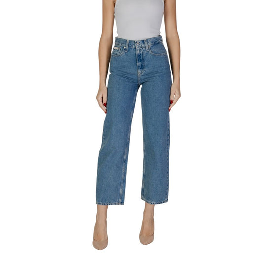 Calvin Klein Jeans Blue Cotton Jeans & Pant