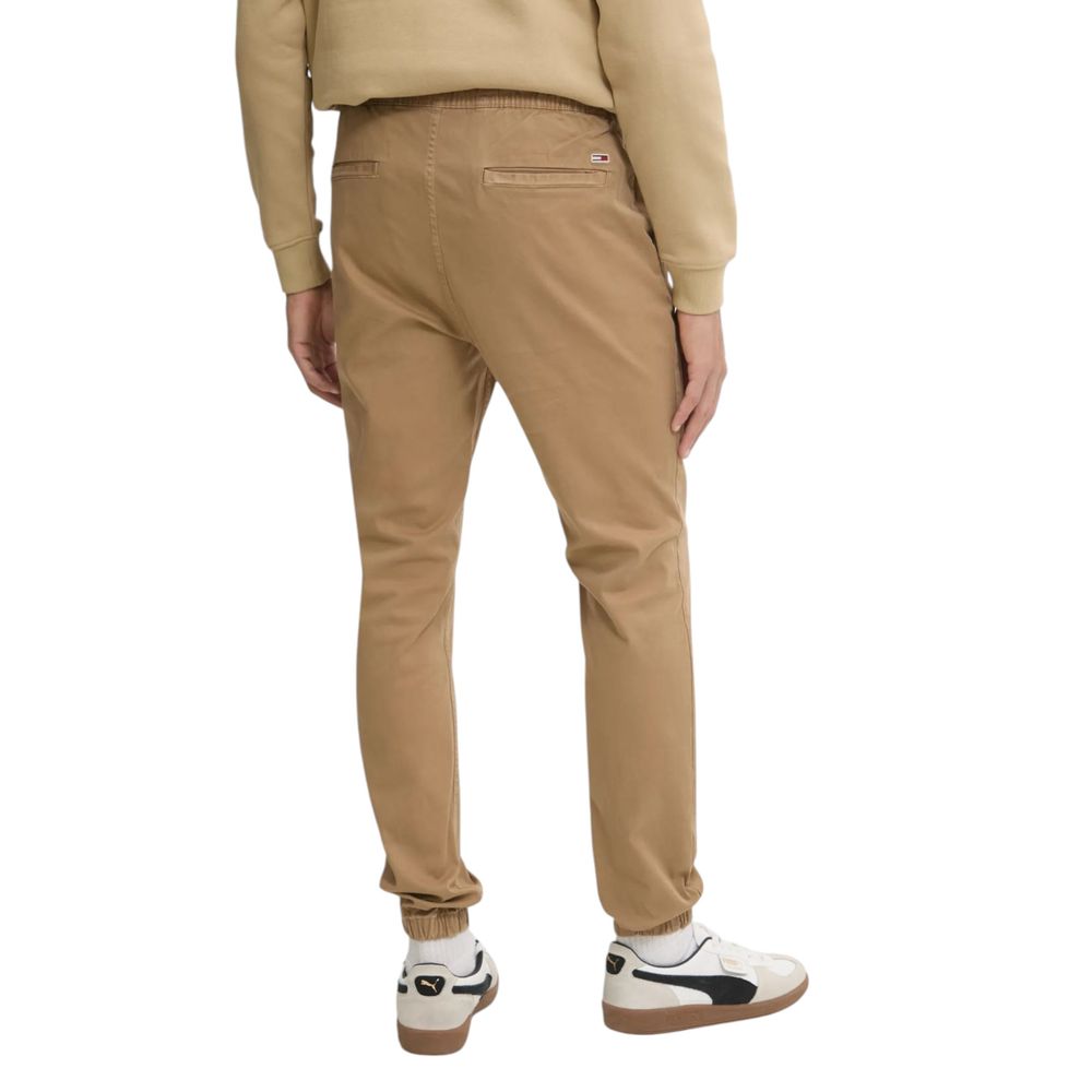 Tommy Hilfiger Jeans Beige Cotton Jeans & Pant