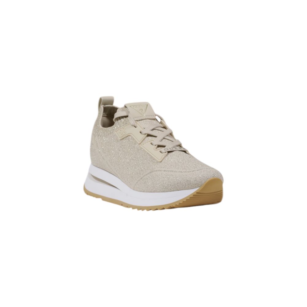 Guess Beige Polyester Sneaker