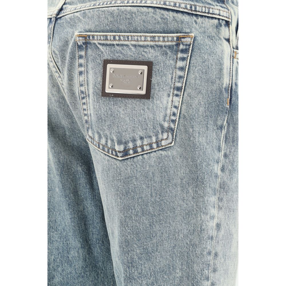 Dolce & Gabbana Worn-effect Jeans