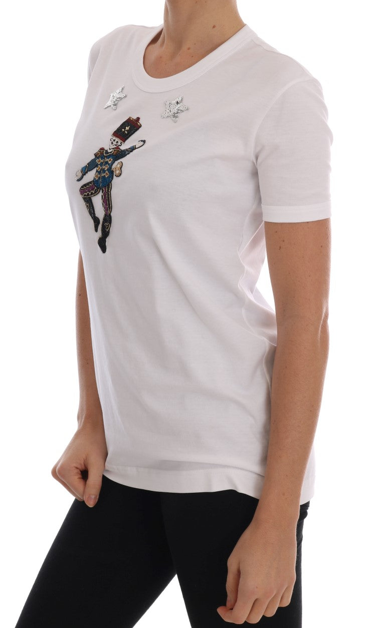 Dolce &amp; Gabbana T-shirt conte de fées en coton blanc