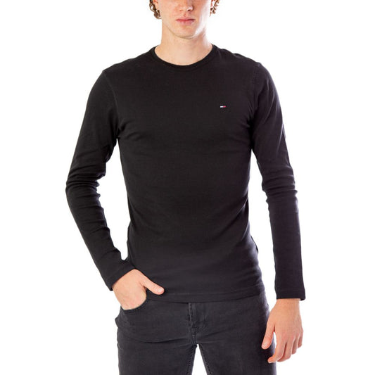 Tommy Hilfiger Jeans Black Cotton Shirt