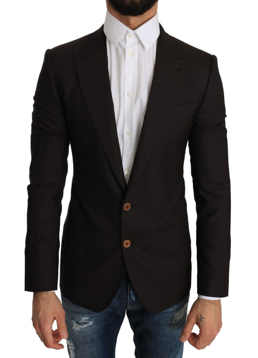 Dolce &amp; Gabbana Blazer SICILIA en laine marron