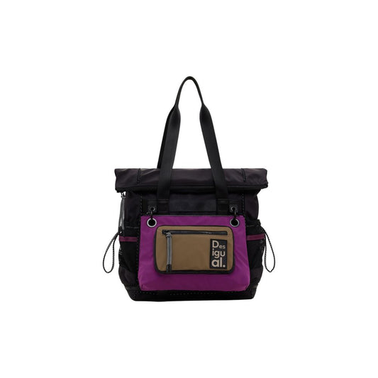 Desigual Black Polyamide Backpack