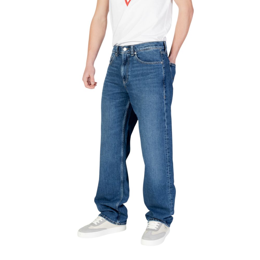 Tommy Hilfiger Jeans Blue Cotton Rigenerato Jeans & Pant