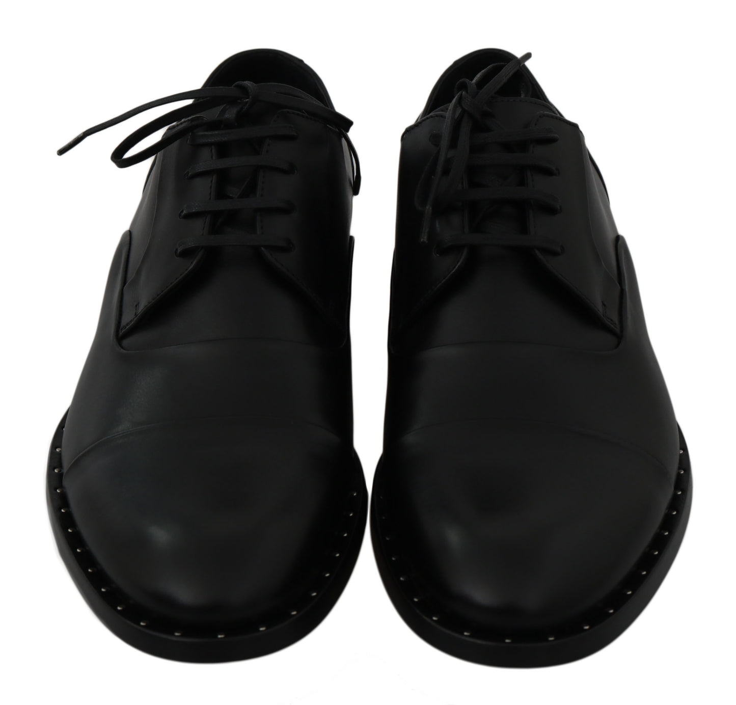 Dolce &amp; Gabbana Chaussures Derby en cuir noir