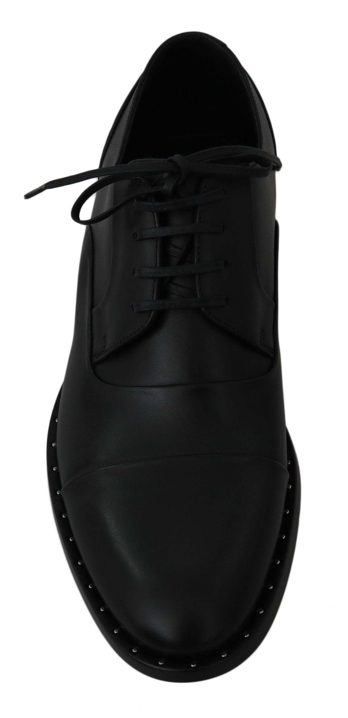 Dolce &amp; Gabbana Chaussures Derby en cuir noir