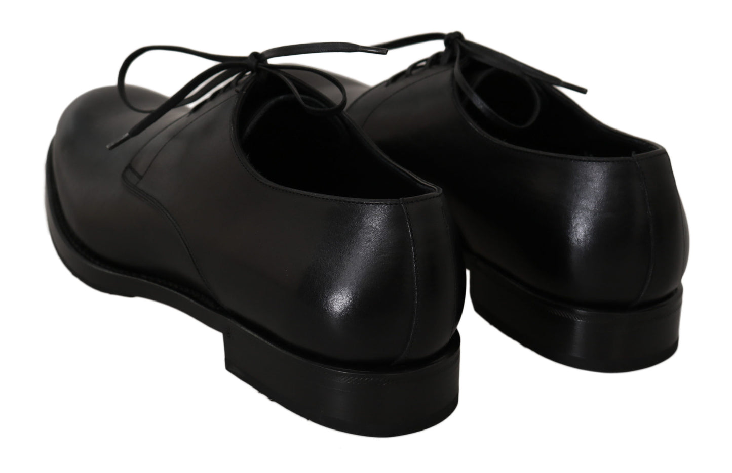 Dolce &amp; Gabbana Chaussures Derby en cuir noir