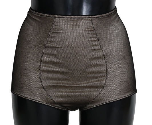 Dolce &amp; Gabbana Bottoms Sous-vêtements Beige Avec Filet Noir